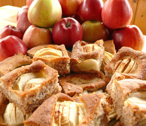 Versunkener Apfelkuchen